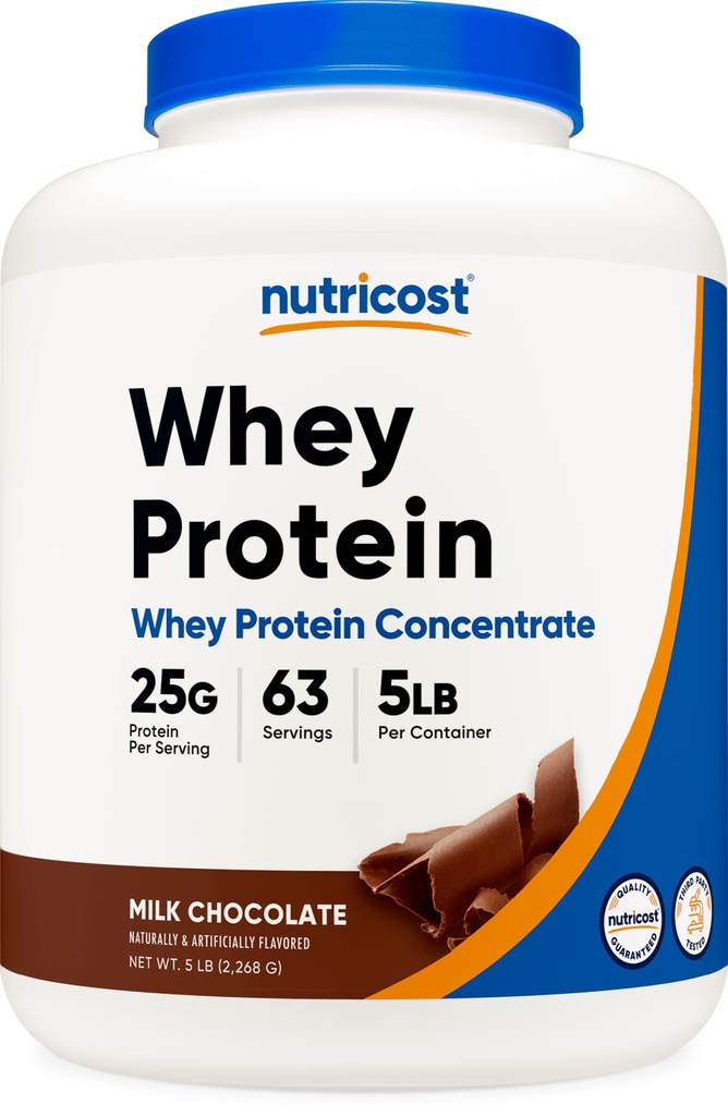 Nutricost Wei eiwitconcentraat (chocolade) 5LBS