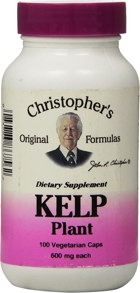 Dr Christopher's Formula Kelp Plant, 100 Tel.