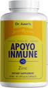 Santo Remedio Zink, uit Zink Picolinaat en Gluconaat Dihydraat, Dieetsupplement, Essentiële Mineralen voor algemene ondersteuning, 30 mg, 90 Capsules per fles Equivalent aan 90 doses