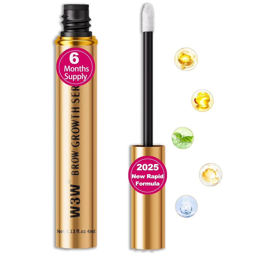 Eyebrow Growth Serum,2025 Upgraded ，Rapid Eyebrow Growth Serum for Stronger,Healthier Eyebrows(Upgraded Brow Surem)