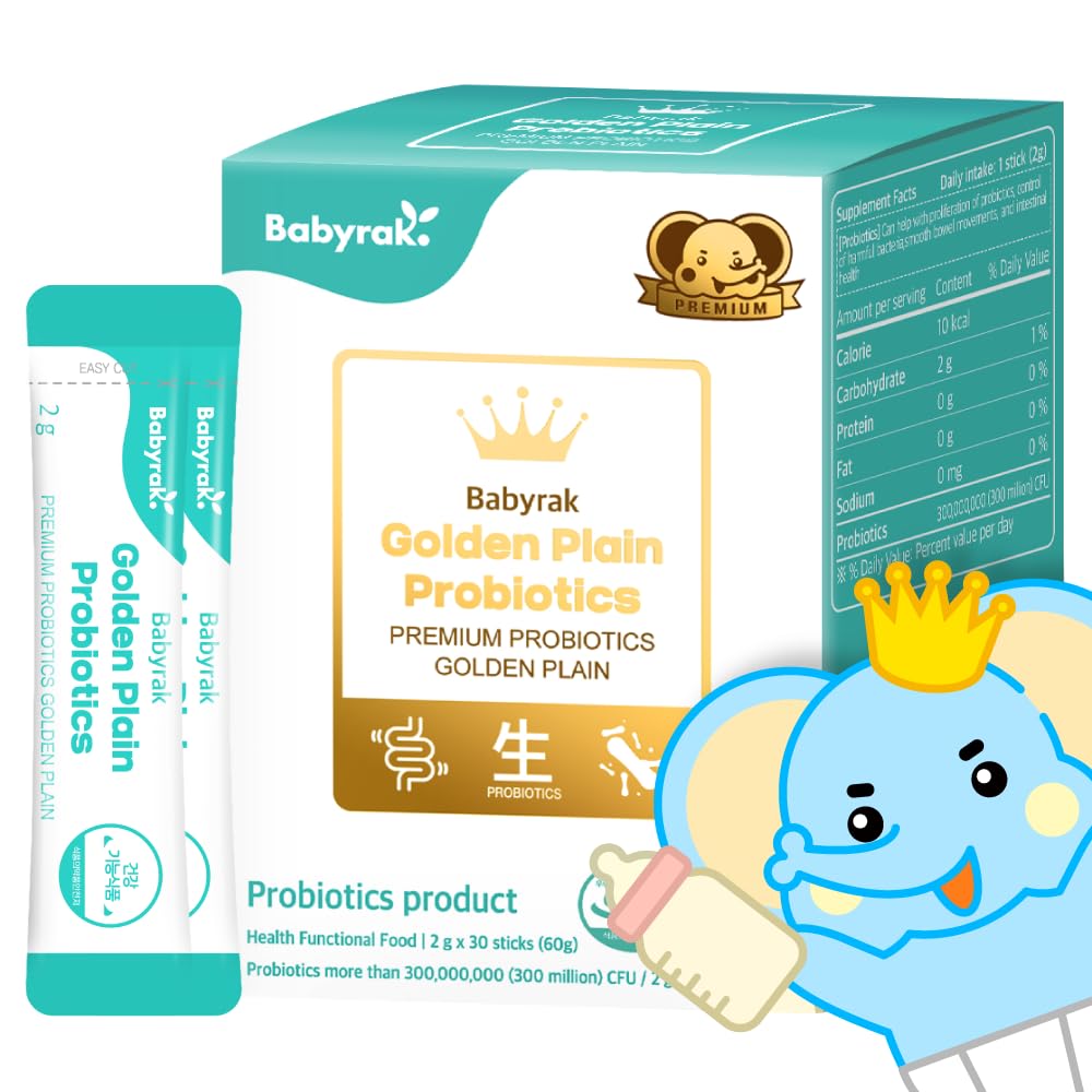 Golden Plain Probiotica I Prebiotica & Probiotica I Geen kunstmatige smaken I Geen zoetstoffen I 30 Sticks