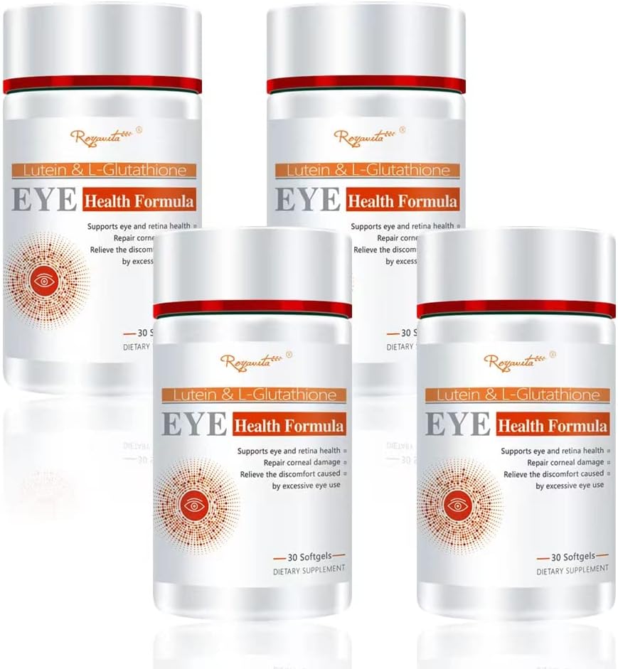 Luteïne resisteert blauw en violet licht, helpt de Retina om te weerstaan Ultraviolet Light, en collaboreert met Zeaxanthine om:Vermindert oogspanning en vermoeidheid, Promotes gezonde oogfunctie 30 capsules, 4 stuks
