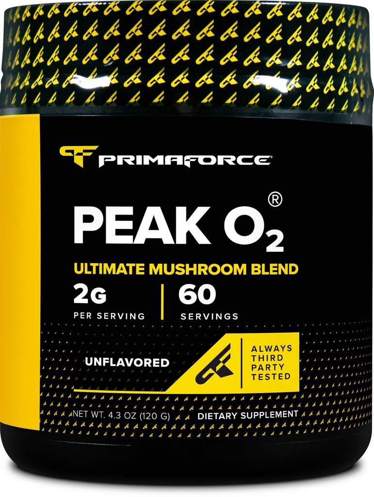 PrimaForce Peak O2 Workout Supplement, 120 Gram - Eigen Blend, Non-GMO, Vegan en Glutenvrij