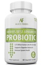 Fast Natural Bloating Relief - Bifidus Best Advanced Probiotic 60 Day + Kombucha Guide - Premium Probiotica voor mannen en vrouwen - voor darmproblemen, opgeblazen gevoel, diarree, gas, blaas, UTI