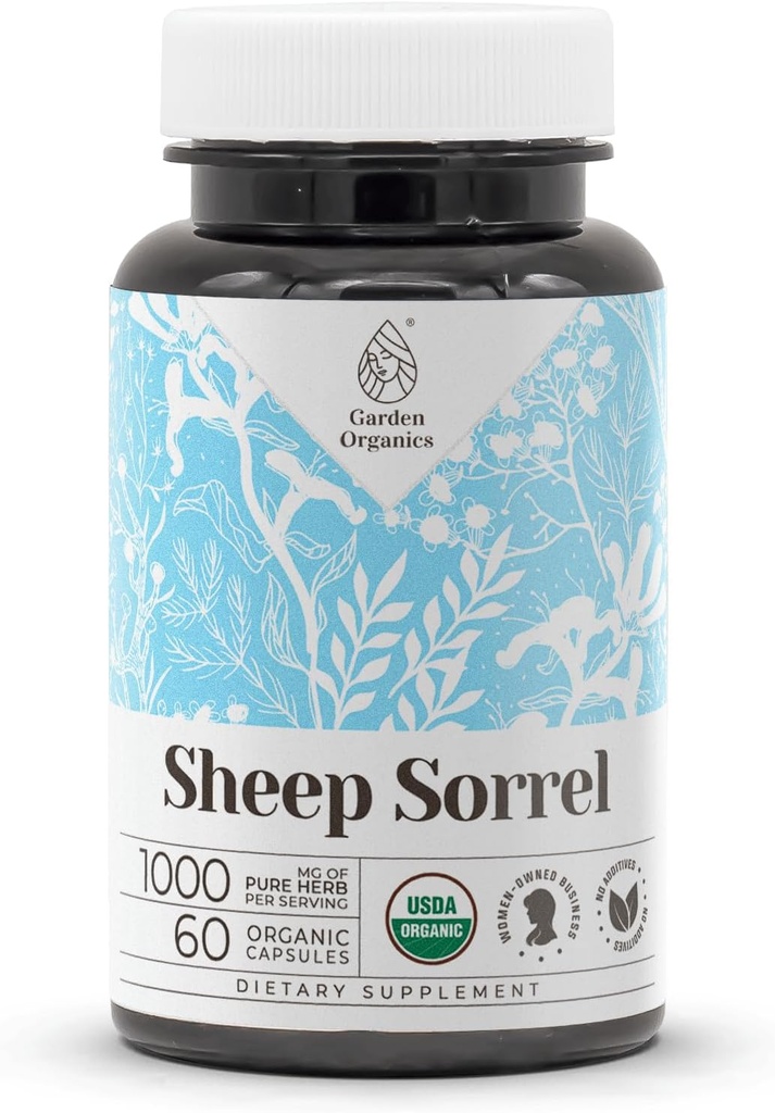 Schapen Sorrel USDA Biologische 60 Capsules 