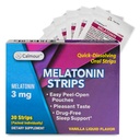 30 Orale Slaap Strips Snel oplossen 3mg Melatonine Strip Werkt sneller dan Gummies Relaxation Napping Supplements De Ultieme Slaaphulp voor betere rust en gezondheid van het oog