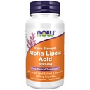 NU Voedingssupplementen, Alpha Lipoïne Acid 600 mg met druivenzaadextract & Bioperine®, extra sterkte, 60 tellingen (verpakking van 1)