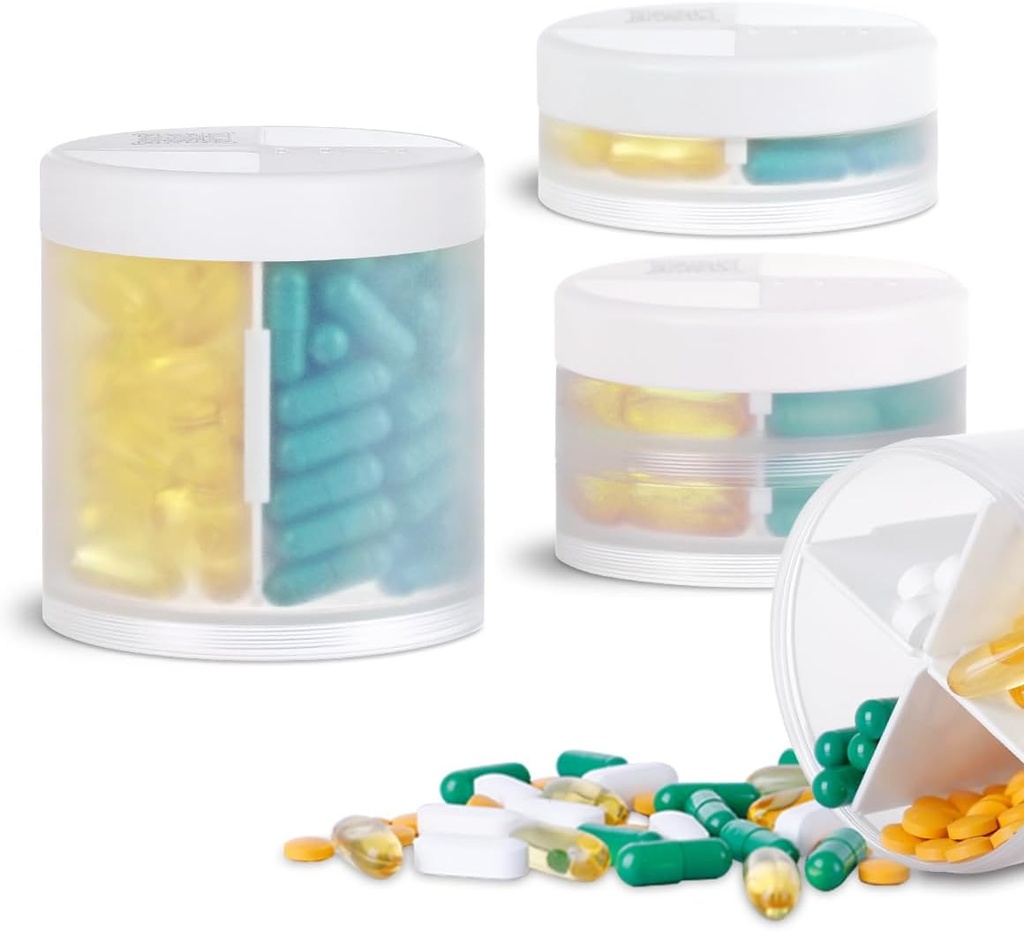 3 Pack grote capaciteit pil Organisator en pildispensers in verschillende grootte
