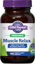 Oregon's Wild Harvest Muscle Relax Biologische Kruidensupplement Vegan Capsules met Valeriaan, Hop en Skullcap - 90 Tellen