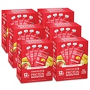 Designer Wellness Protein Smoothie, Real Fruit, 12g Proteïne, Low Carb, Zero Added Sugar, Glutenvrije, Non-GMO, Geen kunstmatige kleuren of smaken, Aardbei Banana, 24 Tellen