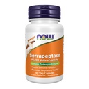 NOW Foods Supplements, Serrapeptase 60.000 Eenheden van activiteit, bevordert de ademhalingsgezondheid en de immuunfunctie*, 60 Veg Capsules