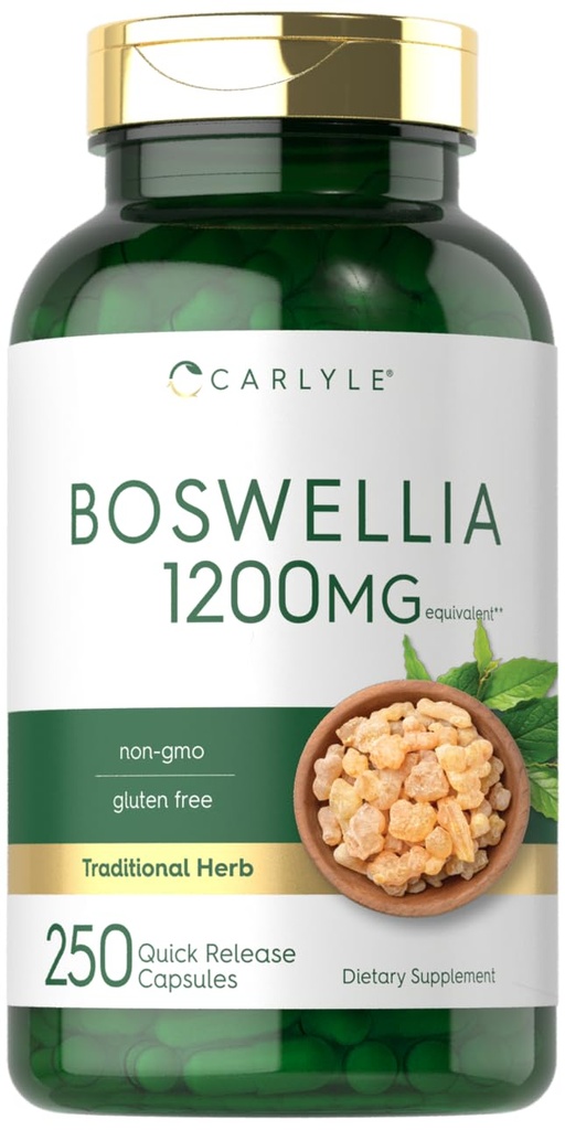 Carlyle Boswellia Extract Capsules 250 Graaf 