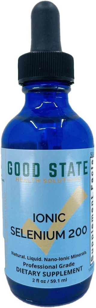 Good State Liquid Ionic Selenium 200, 596, 2 fl oz, 1 Tellen