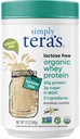 gewoon tera's Lactosevrij Organisch Wei Proteïne Poeder - Lactosevrij, Vanille, 20 gram Proteïne Per Serving, Non-GMO, Glutenvrij, rBGH-Free, Kosher - 12 Oz.