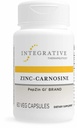 Integrative Therapeutics Zink-Carnosine - Digestieve en Gut Health Support* - GI Tract Support* - Ondersteunt Immune Health* - Gemakkelijk doorslikken - Veganistisch, Glutenvrij en Dairy-Free - 60 Capsules (60 porties)