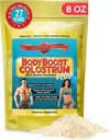 BodyBoost Colostrum Whole, 100% Bovine Colostrum Powder, Immune Booster Supplement with Immunoglobuline & Lactoferrin,Grass Fed Colostrum, Food for Gut Health & Muscle Growth, Diverse Intake, 8 oz