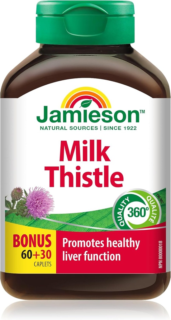 Jamieson Melk Thistle Bonus voor lever