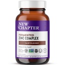 Nieuw hoofdstuk Zink Supplement, Gefermenteerd Zink Complex, ONE Daily for Immune Support + Skin Health, Mineral-Balancing Formula Rijk aan koper, Gemakkelijk te slikken & Digest, 90 Tel (3 maanden levering)