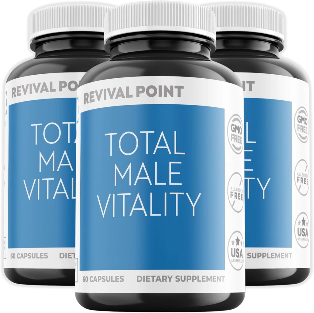 Geavanceerde spieropbouw Supplement voor mannen met RipFactor, Zink Picolinaat, Vitamine D3 & Folate