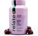 Verwante Sleep Daily Gummies - Paddestoel-Geïnfundeerde Slaaphulp met Low-Dose Melatonine, Magnesium, L-Theanine, Lion's Mane, Reishi, Cordyceps, en Turkije staart Paddestoelen - Vegan, Made in USA - 60 Tellen