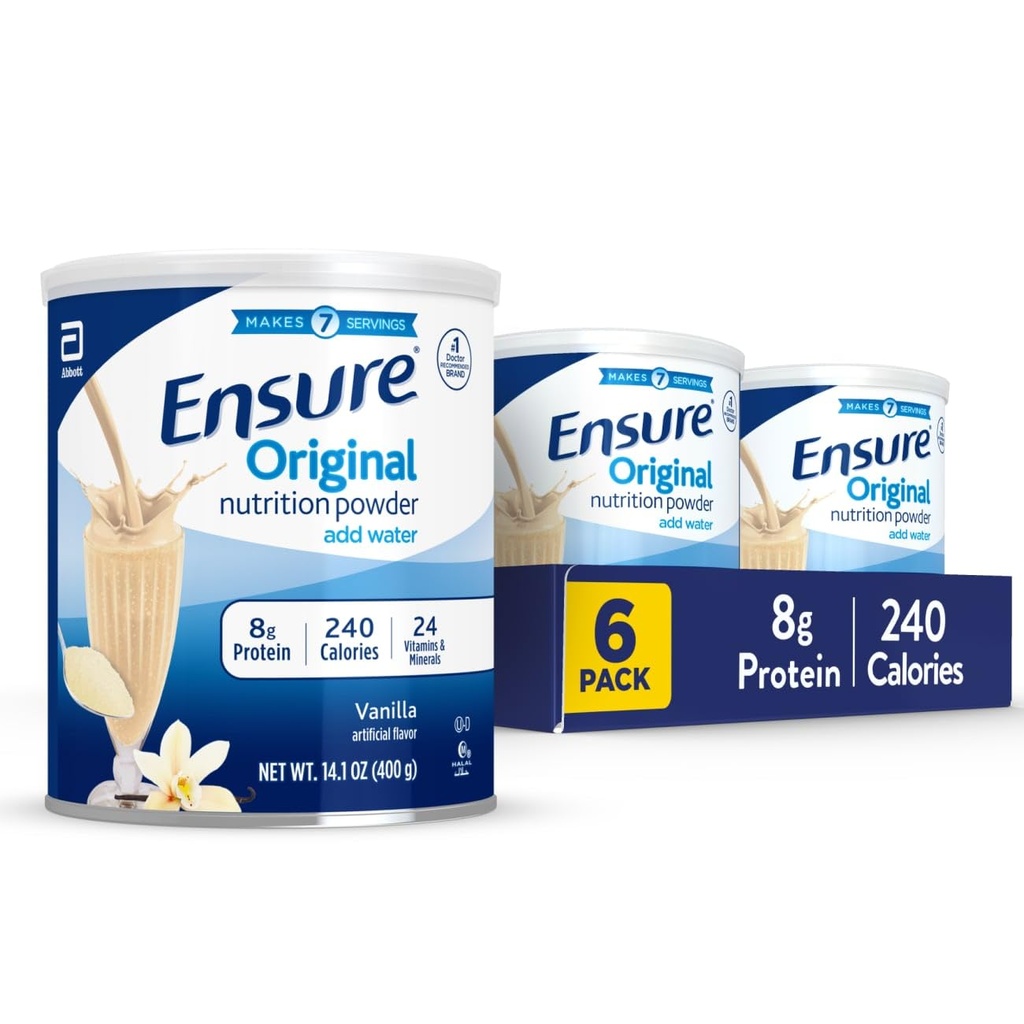Zorg ervoor dat het originele voedingspoeder vanille Proteïnepoeder vanillepoeder Small Meal Replacement Shake Mix van 8g Proteïne, 24 Vitaminen en Mineralen van Immune Health van 6