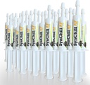 SynChill AF Calming Gel voor nerveuze paarden - Single Serving - Geavanceerde Formule met L-Theanine, Verhoogde Potentie, 100% Natural Supplement, Disposition & Vertrouwen Ondersteuning voor paarden - 25 Pack