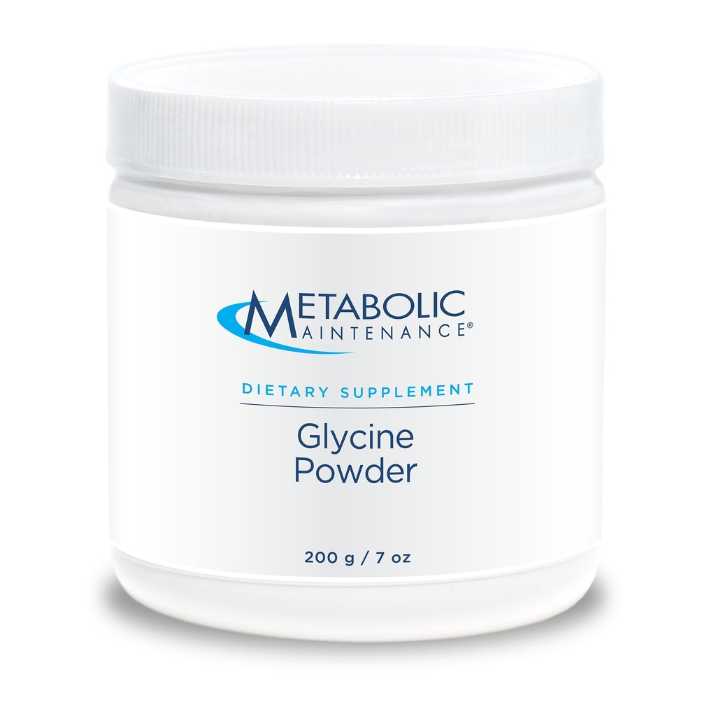 Metabolische onderhoudsbehandeling Glycinepoeder, 200g - Kalme ondersteuning, leverontgifting, Joint Health & Collageen Production - Aminozuur supplement
