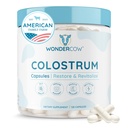 WONDERCOW Colostrum Capsules Supplement voor Gut Health, Immune Support, Muscle Recovery & Wellness 