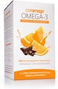 Coromega Omega 3 Fish Oil Supplement, 650mg of Omega-3s with 3X Better Absorption Than Softgels, Chocolate Orange Flavor, 90 Single Serve Squeeze Packets