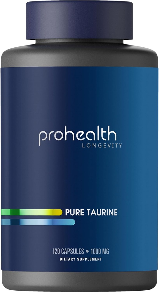 ProHealth Pure Taurine Support Healthy Aging, Brain and Heart Health, Sports Performance 