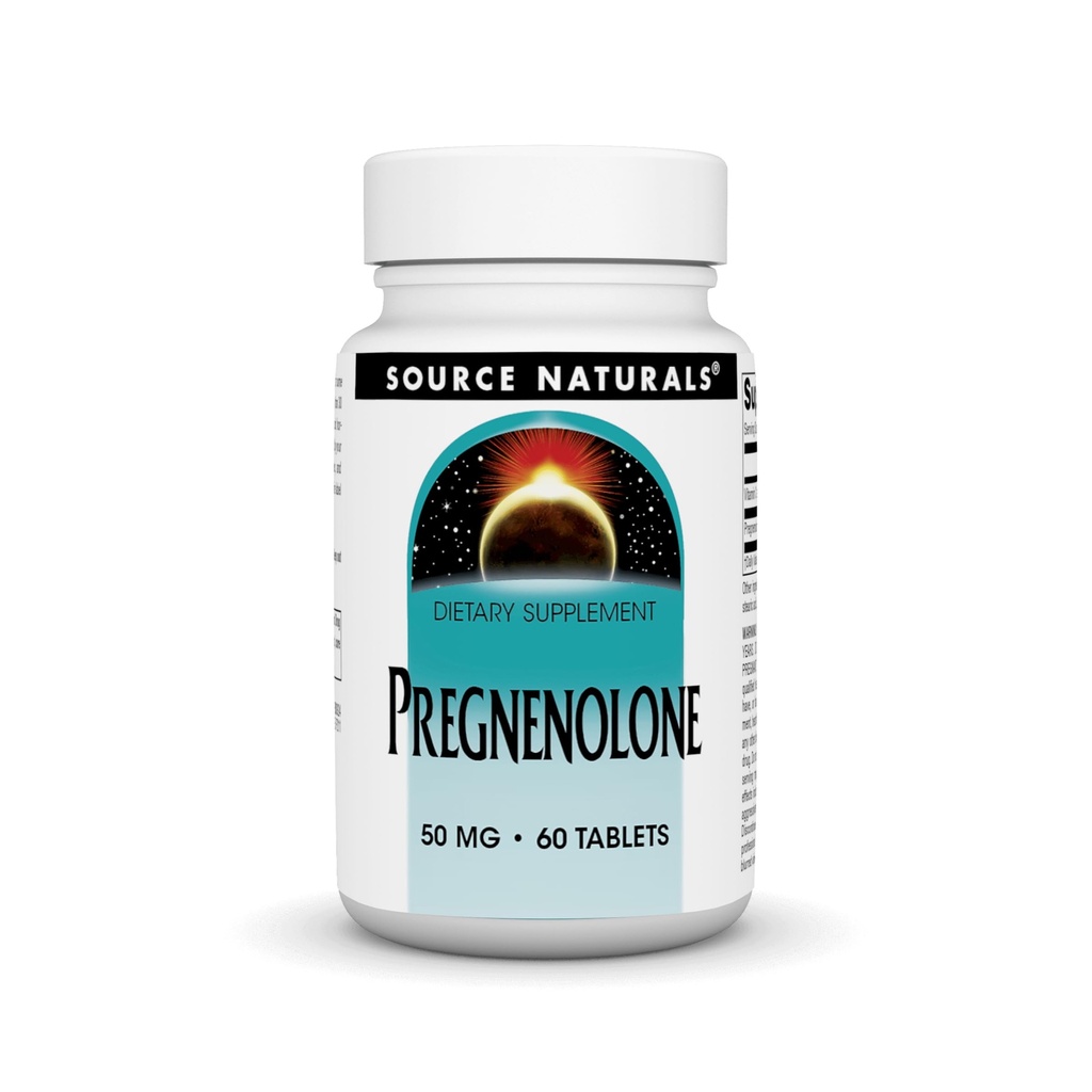 Bron Naturals Pregnenolone* 50mg - 60 tabletten