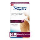 Nexcare Steri-Strip Wond Sluiting, ademende Strips Houd kleine wonden stevig gesloten, Groot na hechtingen of nieten - 30 Wond Sluitingen