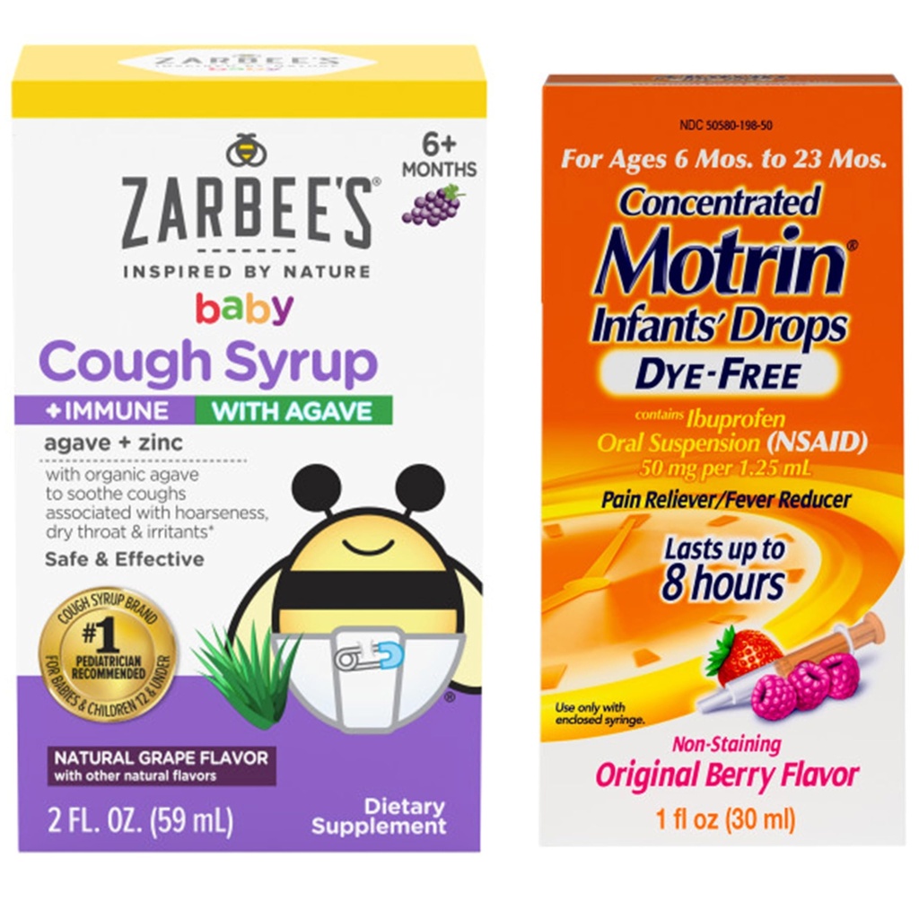 Motrin en Zarbee