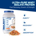 Evogen Isoject - Wei Protein Isolaat Ultra-Pure Wei Proteïne Poeder met Ignitor Enzymen, BCAA's, en EAA's Enhanced Absorptie & Recovery