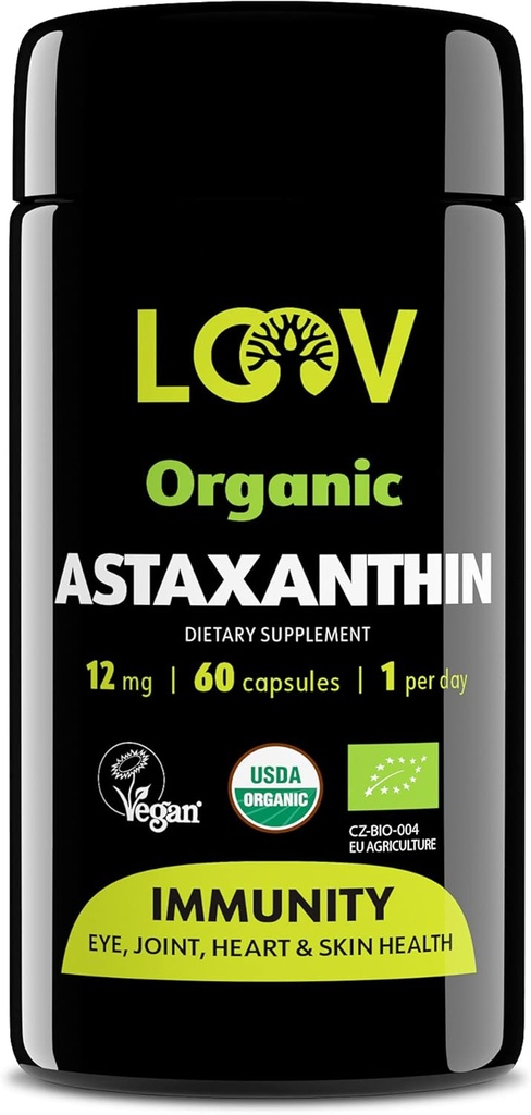 LOOV Natural Organic Astaquin 12mg 