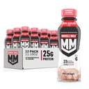 Muscle Milk Originele Shake, Aardbei, 11,16 Fl Oz Flessen (verpakking van 12)