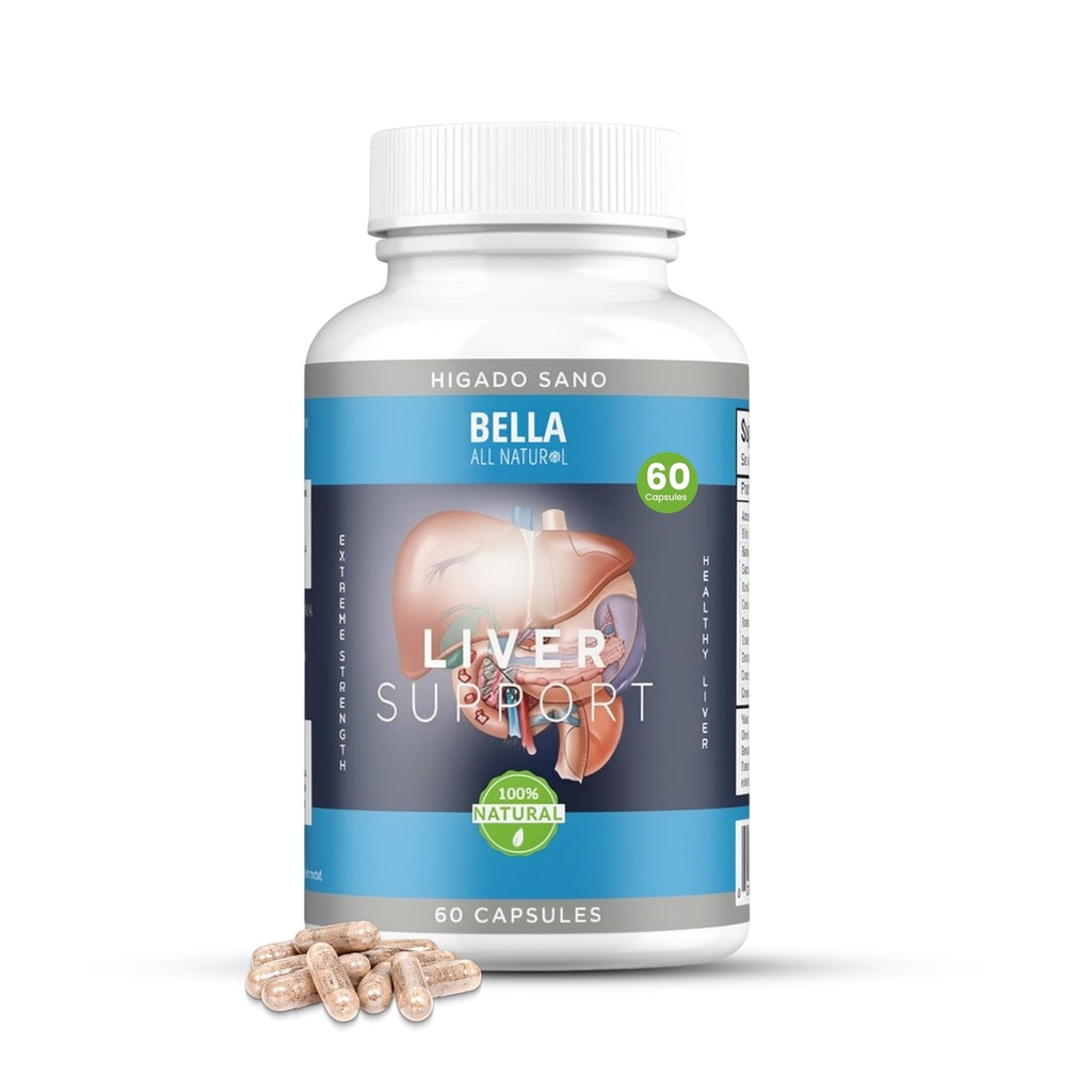 Bella Alle natuurlijke lever ondersteuning capsules