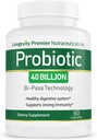 Longevity Probiotic 40 Miljard CFUs for Colon Digestive Health
