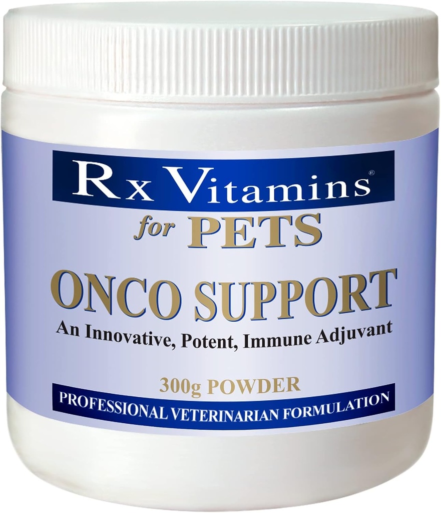 Rx Vitaminen Onc Ondersteuning Immuun Supplement voor honden en katten - Anti-inflammatoire voor honden - Cat Immuun Ondersteuning met Spirulina Poeder - 300g