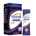 Electrolit Electrolytes Poederverpakkingen, Grape 8 Pack, Poederd Hydration Packets voor Dehydratie en Rehydratatie, Post Workout Flavored Hydrating Drink Mix, Gluten Gratis Dagelijkse Water Enhancer Sticks