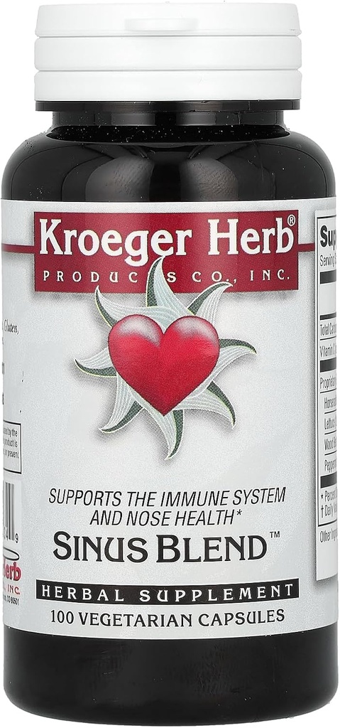 Kroeger Herb Co Sinus Blend, 100 Vegetarische Capsules