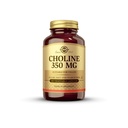 Solgar Choline 350 mg - 100 plantaardige capsules, Verpakking van 2 - Niet-GMO, Veganistisch, Kosher - 200 Totaal porties