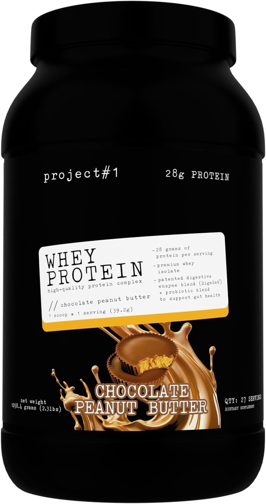 Project #1: Whey Protein Plus Wei Isolaat voor spierontwikkeling en snelle herstel 