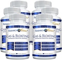 Onderzoek Verified Gas and Bloating - Relax Intestinal Muscles, Eliminate Gas Buildup - Artichoke Powder, Ginger, Peppermint Leaf Powder - 360 Capsules - Vegan