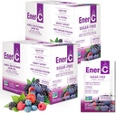 Ener-C Suikervrije Multivitamine Drinkmix - Vitamine Poeder voor Water, Elektrolyten Poeder Geen Suiker, Hydratatie Boost Packets, Zero Sugar, Vitamine C & B12 Supplement Liquid Mix - Gemengde Berry, 60 Tellen