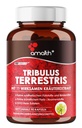 Amalth Tribulus Terrestris, 20:1 Extract per portie, Hoogste Potentie met Ashwagandha, Saw Palmetto, Shilajit 120 Capsules
