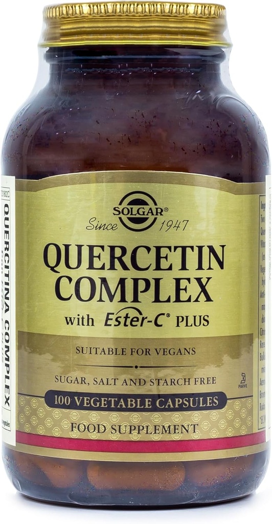 Solgar, Quercitin Complex met Ester C, 50 Tel.
