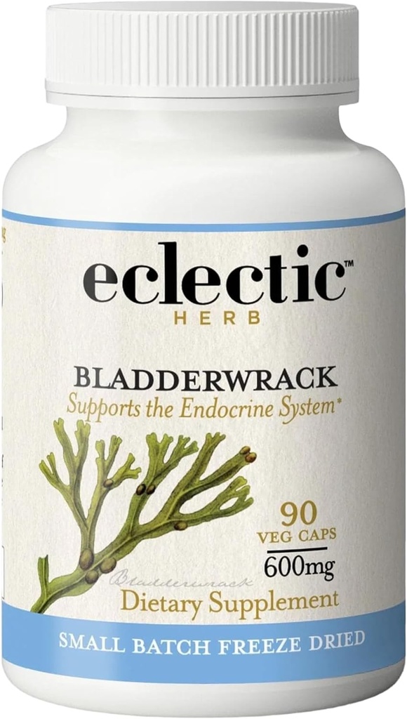 Eclectic Herb - Premium Freeze-Dried Bladderwrack Capsules 