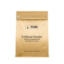 Pure Original Ingrediënten D-Ribose (1lb) Voedingssupplement, Non-GMO, Glutenvrij, Ongearomatiseerd