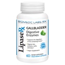 Gallblad Formula, Lipase, Protease en Amylase Digestive Enzymes to Reduce Bloating - Vegetarische Formule, 60 Veg Capsules